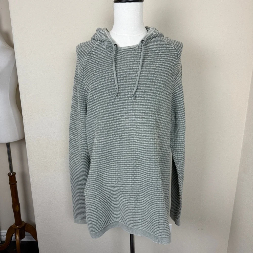 Carbon 2 Cobalt Hudson hoodie, textured sweater- Men's size XL - Picture 1 of 7